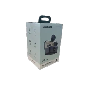میکروفون بی سیم گرین لاین مدل glm lite new pack با درگاه اتصال تایپ c و لایتنینگ - بندانگشتی 2