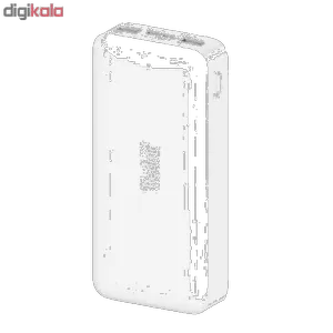 پاوربانک 18 وات شیائومی مدل Redmi ظرفیت 20000 میلی‌آمپرساعت - بندانگشتی 3