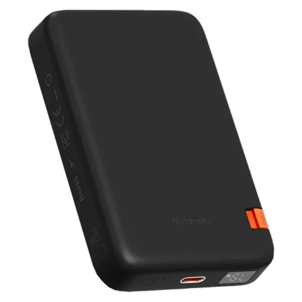10000mAh 20W Biult-in Bracket Magnetic Wireless Power Bank پاوربانک مک دودو مدل MC-510 ظرفیت 10000 میلی آمپر ساعت