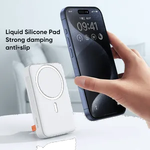 10000mAh 20W Biult-in Bracket Magnetic Wireless Power Bank - بندانگشتی 3