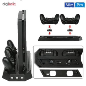 پایه نگهدارنده مدل YH-24 مناسب پلی استیشن 4 اسلیم و پرو - بندانگشتی 3