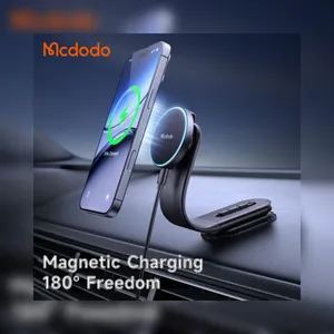 پایه نگهدارنده و شارژر بی سیم گوشی موبایل مک دودو مدل Ch-6290 - بندانگشتی 9