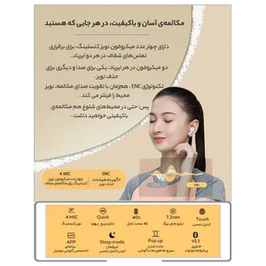 QCY T13 TWS Bluetooth Headphone - بندانگشتی 11