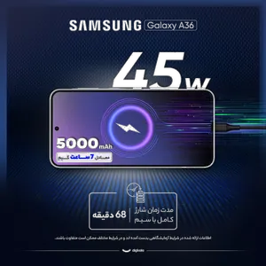 Samsung Galaxy A36 Dual SIM Storage 256GB And 8GB RAM Mobile Phone - Vietnam - بندانگشتی 13