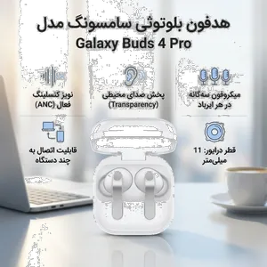 Samsung Galaxy Buds 4 Pro Bluetooth Headphone - بندانگشتی 2