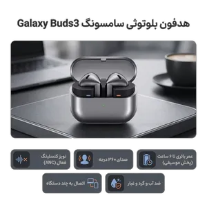 Samsung Galaxy Buds3 Bluetooth Headphones - بندانگشتی 2