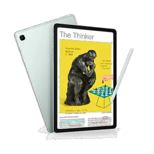 Samsung Galaxy Tab S6 Lite 2024 Wi-Fi 128GB and 4GB RAM with S Pen stylus  - بندانگشتی 19