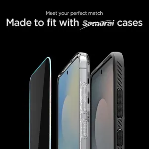 Samurai glass screen protector Invisiglass model suitable for Samsung Galaxy A57 / Galaxy A37 - بندانگشتی 2