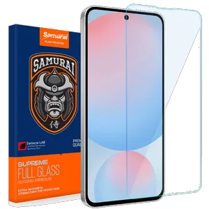 Samurai glass screen protector Invisiglass model suitable for Samsung Galaxy S24 FE - بندانگشتی 1