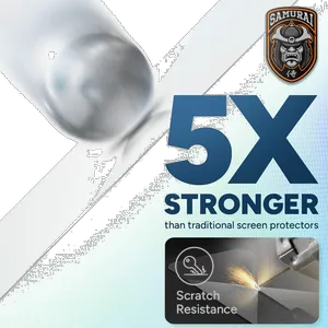 Samurai glass screen protector KAZUMI model suitable for Apple iPhone 16 - بندانگشتی 11