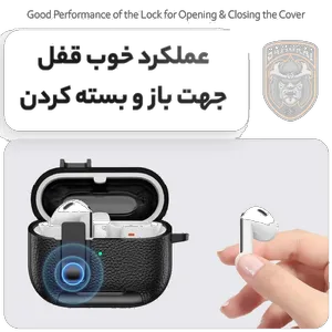 Samurai Quad-41 Case For Samusng Galaxy Buds3Pro / Galaxy Buds3 / Buds3FE - بندانگشتی 4