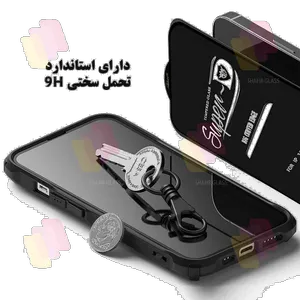 Shahr Glass SPRBP Screen Protector Suitable For Apple iPhone 13 / iPhone 13 Pro - بندانگشتی 4
