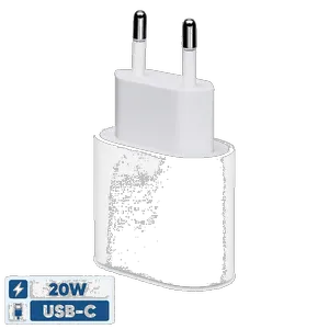 شارژر دیواری 20 وات اپل مدل 20W USB-C - بندانگشتی 1