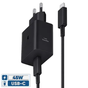 شارژر دیواری 45 وات سامسونگ مدل EP-T4511 Low Standby به همراه کابل USB-C به طول 1.8 متر - بندانگشتی 1