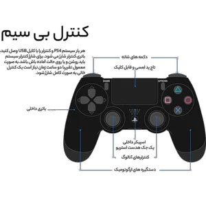 Sony Playstation 4 Slim Game Console 500GB Region 2 CUH-2216A Series - بندانگشتی 21