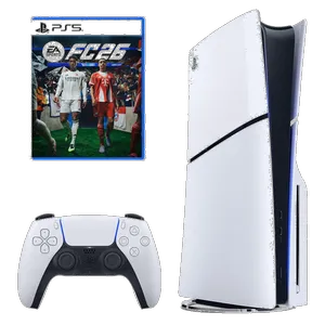 Sony PlayStation 5 Slim Console 1TB Europe Region CFI-2116 Series with EA Sports FC 26 - بندانگشتی 1