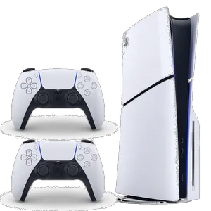 Sony PlayStation 5 Slim Console 1TB Region 2016A Europe with additional Controller - بندانگشتی 1