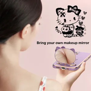 Spartan Kitty Cover For Xiaomi Mi 11 Lite / Mi 11 Lite NE / Mi 11 Lite 5G With Strap - بندانگشتی 12
