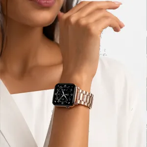Sprig band model Road5Bead suitable for Apple watch 42/44/45/46/49mm Series Se/1/2/3/4/5/6/7/8/9/10/Ultra/Ultra2 - بندانگشتی 6