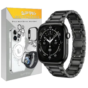 Sprig band model Road5Bead suitable for Apple watch 42/44/45/46/49mm Series Se/1/2/3/4/5/6/7/8/9/10/Ultra/Ultra2 - بندانگشتی 9