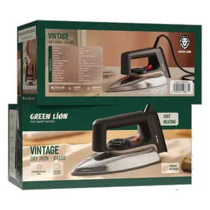 اتو خشک 1000 وات گرین لاین مدل Green Lion Vintage Dry Iron GNVNTGIRN - بندانگشتی 3