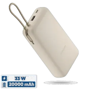Xiaomi PB2030MI 33W Power Bank Capacity 20000 mAh - Global - بندانگشتی 1