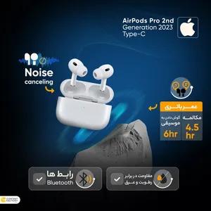 Apple AirPods Pro 2nd Generation Type-C Bluetooth Headphones - angle 32