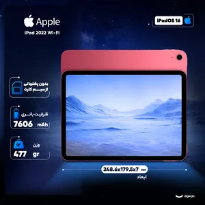 Apple iPad 2022 WIFI 64B And 4GB RAM Tablet - angle 9