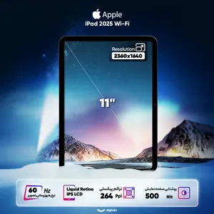 Apple iPad 2025 Wi-Fi 128GB and 6GB RAM Tablet - angle 8