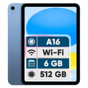 Apple iPad 2025 Wi-Fi 512GB and 6GB RAM Tablet, 12 MP Main Camera, Stylus Support - angle 1
