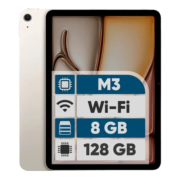 تبلت 13 اینچ اپل iPad Air 13 M3 2025 با 128 گیگابایت حافظه و 8 گیگابایت رم