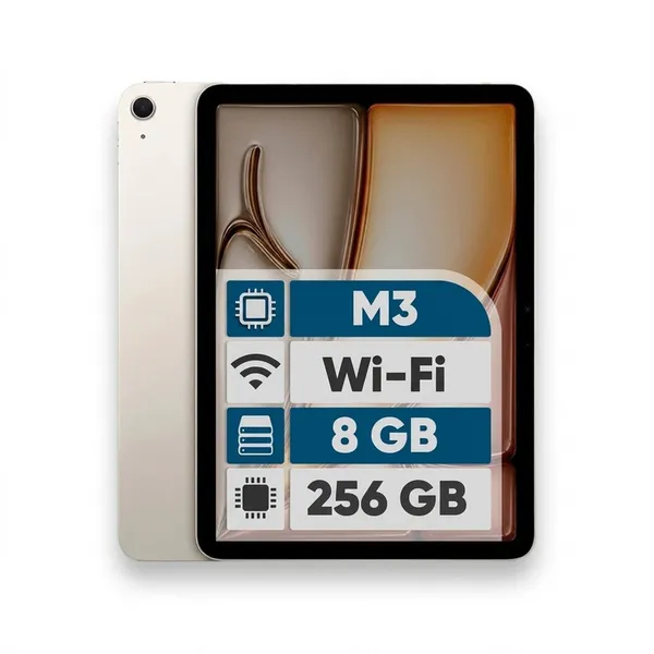 تبلت 13 اینچ اپل iPad Air 13 2025 M3 Wi-Fi با ظرفیت 256 گیگابایت و رم 8 گیگابایت