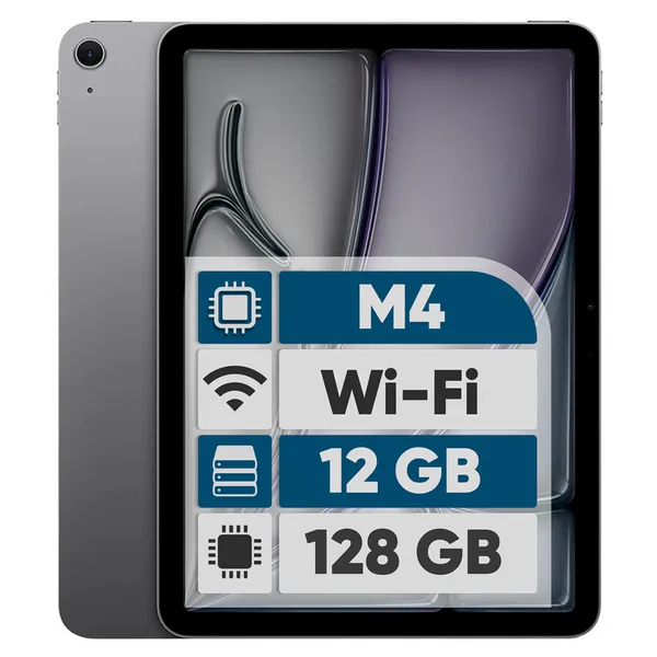 تبلت 11 اینچ اپل مدل iPad Air 2026 M4 Wi-Fi با ظرفیت 128 گیگابایت و 12 گیگابایت رم