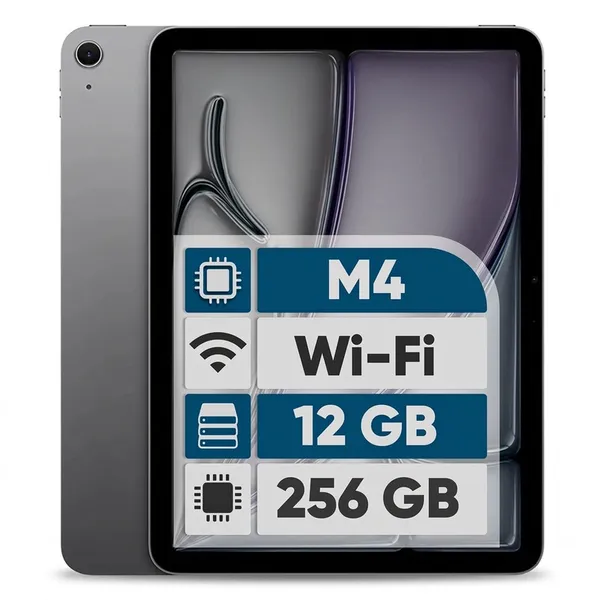 تبلت 11 اینچ اپل مدل iPad Air 2026 M4 با 256 گیگابایت حافظه و 12 گیگابایت رم