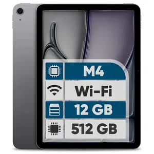 Apple iPad Air 2026 M4 Wi-Fi 11 inch, 512GB and 12GB Ram Tablet, 12MP Main Camera, Stylus and Keyboard Support - angle 1