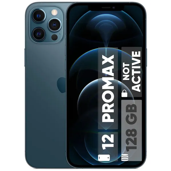 گوشی موبایل اپل iPhone 12 Pro Max A2412 دو سیم‌ کارت 128 گیگابایت