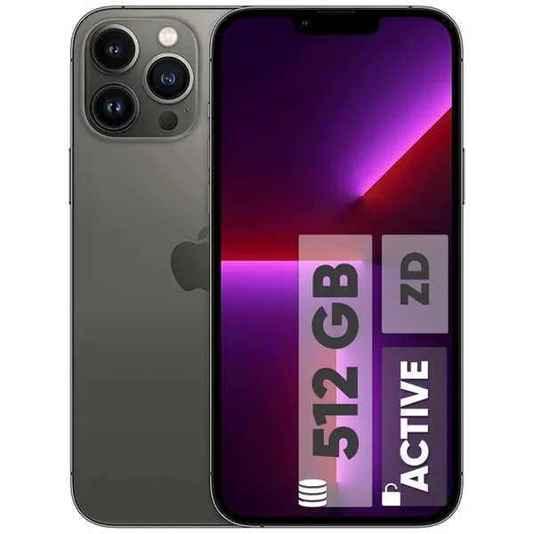 گوشی موبایل اپل iPhone 13 Pro Max با ظرفیت 512 گیگابایت و رم 6 گیگابایت - مدل اکتیو