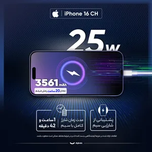 Apple iPhone 16 CH Dual SIM Storage 128GB And RAM 8GB Mobile Phone - angle 26