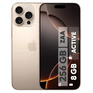 Apple iPhone 16 Pro ZAA Dual SIM Storage 256GB And RAM 8GB Mobile Phone - Activated - angle 1