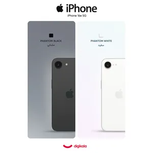 Apple iPhone 16e ZAA Dual SIM Storage 128GB And RAM 8GB Mobile Phone - angle 5
