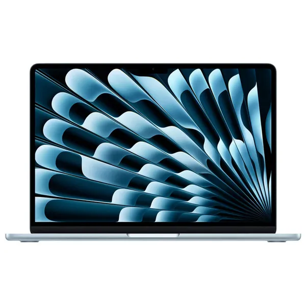 لپ‌تاپ اپل مدل MacBook Air MC6T4 2025 LLA با پردازنده Apple M4، رم 16GB، حافظه SSD با ظرفیت 256GB، نمایشگر 13.6 اینچ Retina، دارای نور پس‌زمینه کیبورد، حسگر اثر انگشت و سیستم‌عامل Apple Mac OS