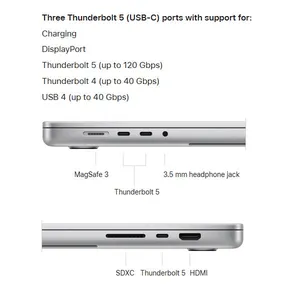 Apple MacBook Pro MX2X3 2024 LLA-M4 Pro-24GB RAM-512GB SSD-Retina 120Hz 16.2 Inch Laptop - angle 15