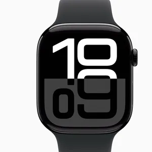 Apple Series 10 46mm Aluminum Smart Watch With Silicon Band - angle 17