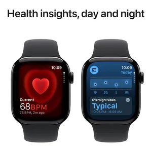 Apple Series 10 46mm Aluminum Smart Watch With Silicon Band - angle 10
