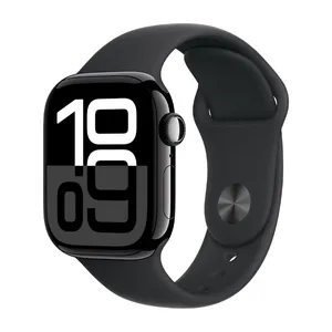 Apple Series 10 46mm Aluminum Smart Watch With Silicon Band - angle 3