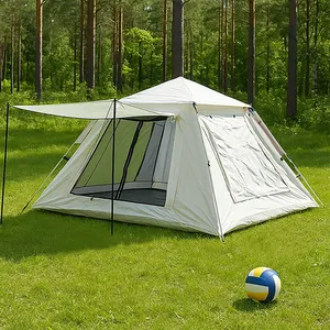 چادر کمپینگ 6 نفره گرین لاین مدل GT-6 با طراحی ضدآب و مقاوم - angle 9