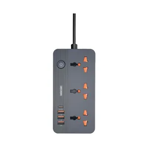 چندراهی برق گرین لاین مدل GS-200 با 3 پریز و 4 درگاه USB - angle 2