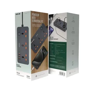 چندراهی برق گرین لاین مدل GS-200 با 3 پریز و 4 درگاه USB - angle 4