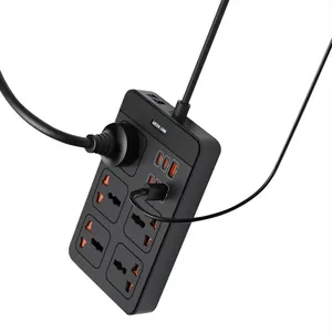 چندراهی برق گرین لاین مدل GS 500 با 5 پریز و 6 پورت USB - angle 6