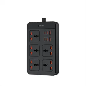 چندراهی برق گرین لاین مدل GS 500 با 5 پریز و 6 پورت USB - angle 1